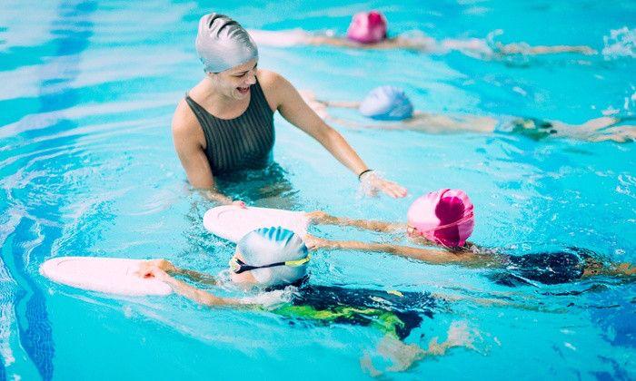 swimming training